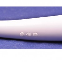 Wand Massager Rechargeable 20-Mode + 8 Speeds Whisper Quiet White